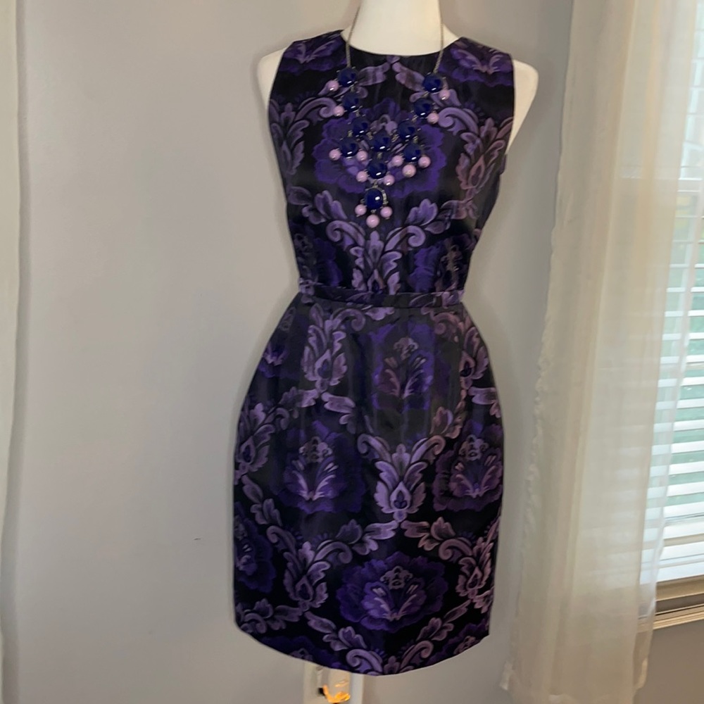 BEAUTIFUL Eliza J. Jacquard Dress